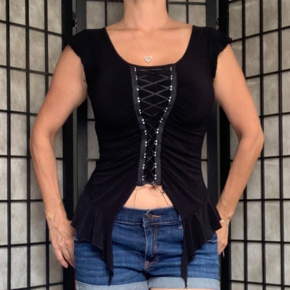 Black dressy top